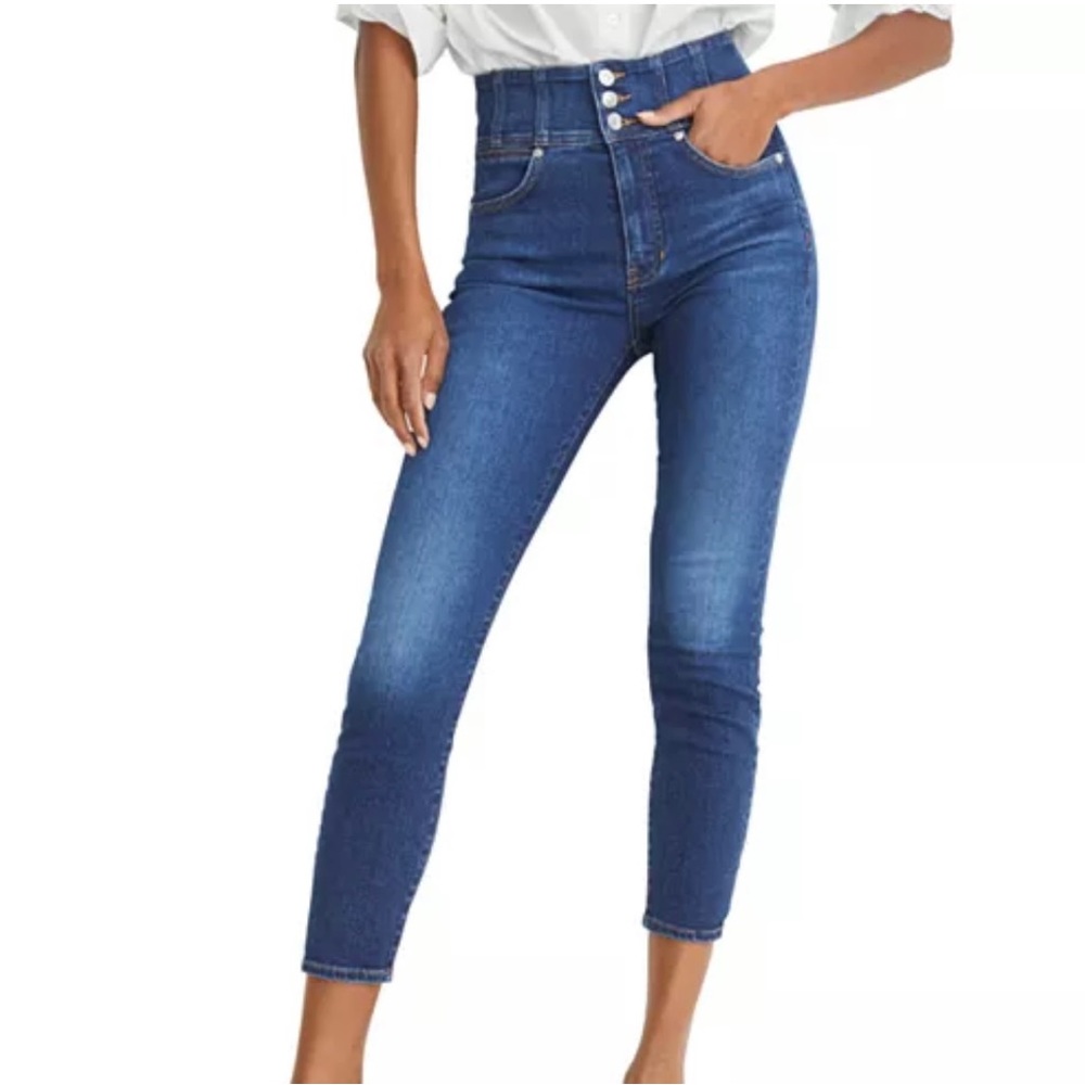 Veronica Beard NWT size 31/12
Katherine Corset High Rise Skinny Leg Jeans